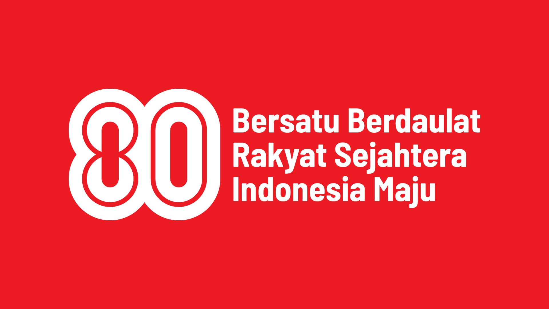 Logo HUT RI 80